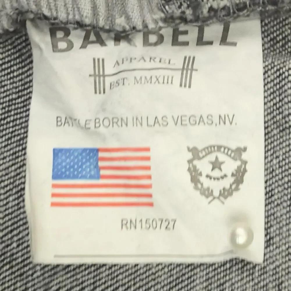 Barbell Apparel Jeans Mens 30 Black Athletic Fit Stretch Denim Pants